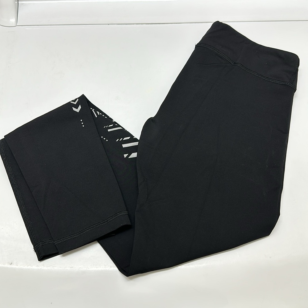 NWOT Ivivva Rhythmic Tights *Black Reflective - Picture 12 of 16